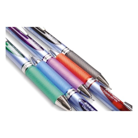 Cienkopis ENERGEL BLN 75 wkład czerwony 0,25mm 4kol. Pentel (czerwony)