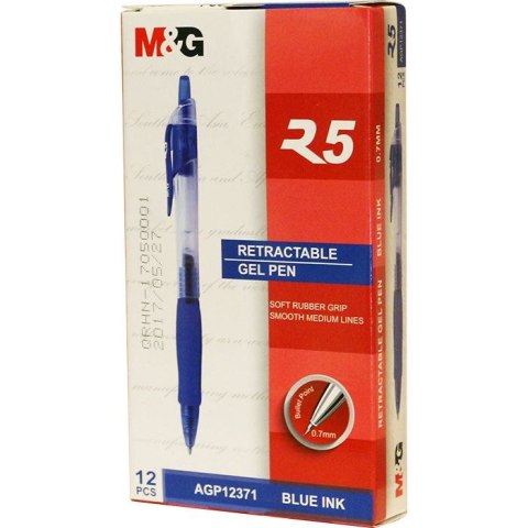 Długopis G-7i R5 wkład niebieski 0,7mm M&G (AGP12371)