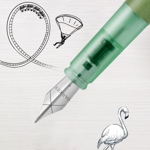 Ekskluzywne pióro wieczne VECTOR zielonty 3026981597473 Parker (2159747)