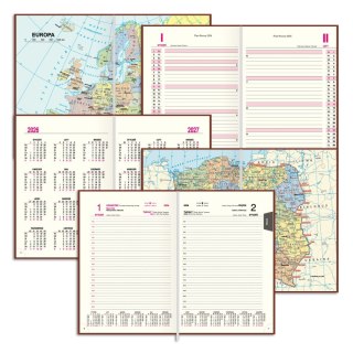 Kalendarz książkowy (terminarz) A4 Press (DZIENNY)
