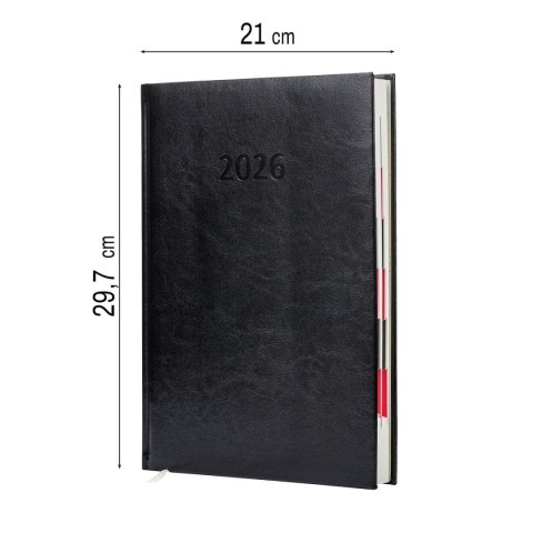 Kalendarz książkowy (terminarz) A4 Press (DZIENNY)