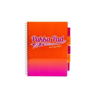 Kołozeszyt (kołonotatnik) A4 FLEX PAD 200k. 80g krata Pukka (8410-FUS)