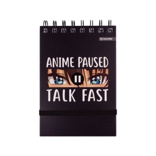 Kołozeszyt (kołonotatnik) A6 Manga 96k. krata (nd) (9367)