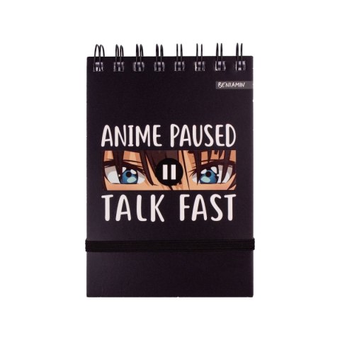 Kołozeszyt (kołonotatnik) A6 Manga 96k. krata (nd) (9367)