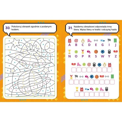 Książeczka edukacyjna Łamigłówki bystrzaka. Książeczka z małpką. Dla dzieci 6+ Aksjomat