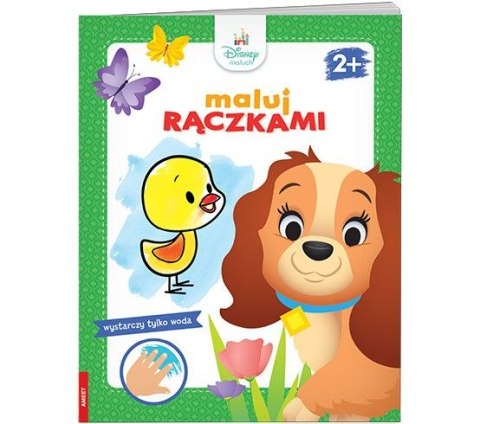 Książka dla dzieci Disney Maluch. Maluj Rączkami Ameet (MWR 9208)