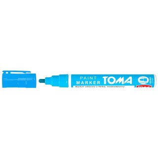 Marker olejowy JASNO NIEBIESKI wkład niebieski jasny 2,5mm okrągła końcówka Toma (to-40)