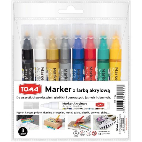 Marker specjalistyczny mix 8 Toma (TO-402)