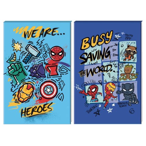 Notes (notatnik) A7 Avengers 30k. krata Beniamin