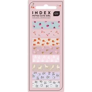 Zakładki indeksujące CUTE GIRL 200k Interdruk (IZAKINDCUTE)