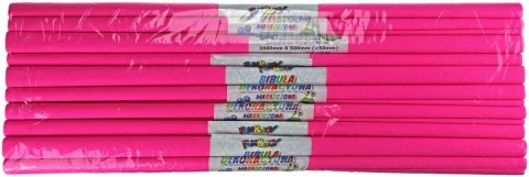 Bibuła marszczona 11 różowa 500mm x 2000mm Fun&Joy