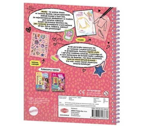 Książka dla dzieci Barbie™. Kreatywnik Ameet (SSK 1101)