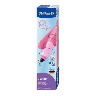 Pióro kulkowe Twist Berry Pink wkład różowy Pelikan (300010121)