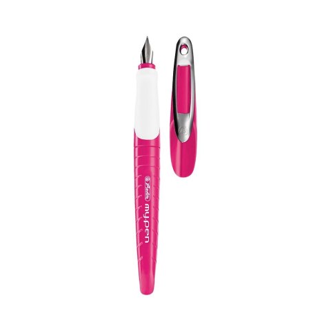 Pióro wieczne My Pen różowo białe L 50046812l Herlitz (300006790)