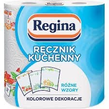 Ręcznik rolka wielofunkcyjny celuloza kolor: biały Regina