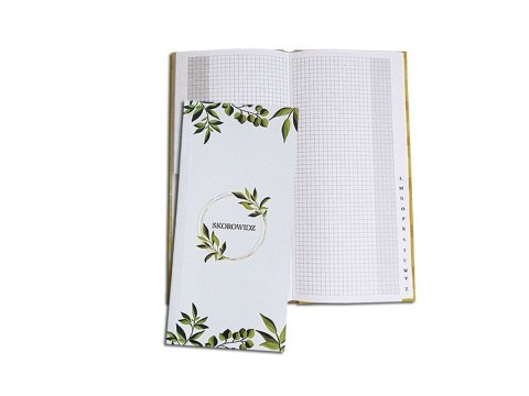 Skorowidz 2/3 A4 OPRAWA INTROLIGATORSKA 72k. krata Warta (1824-221-018)