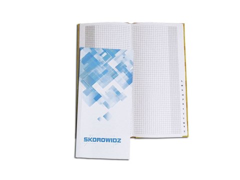 Skorowidz 2/3 A4 OPRAWA INTROLIGATORSKA 72k. krata Warta (1824-221-018)