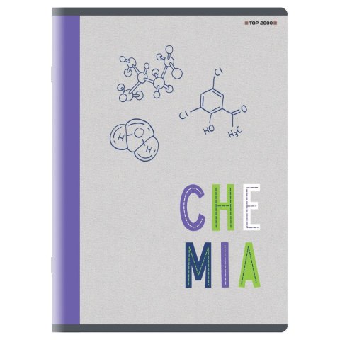 Zeszyt A5 chemia 60k. 70g krata [mm:] 150x210 TOP-2000 (400160610)