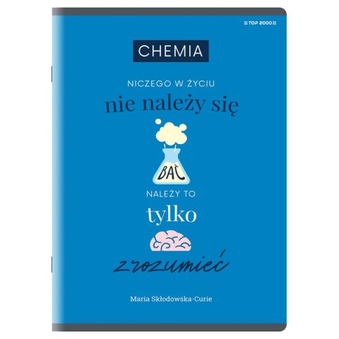 Zeszyt A5 chemia 60k. 70g krata [mm:] 150x210 TOP-2000 (400160610)