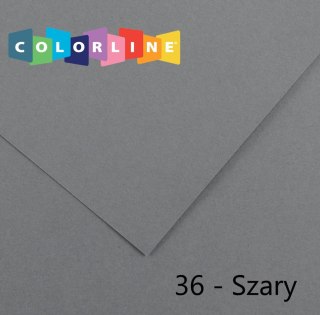 Brystol Colorline 36 szary 150g 10k [mm:] 500x650 Canson (200041412)
