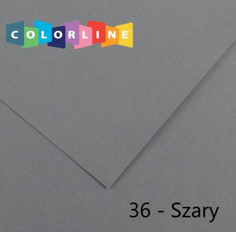 Brystol Colorline 36 szary 150g 10k [mm:] 500x650 Canson (200041412)