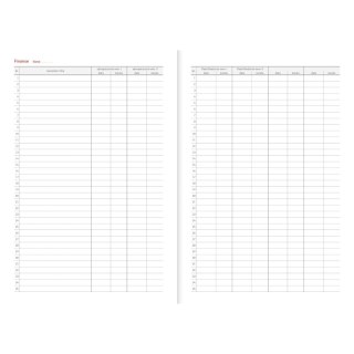 Kalendarz nauczyciela książkowy (terminarz) PCV BEZBARWNY terminarz nauczyciela B5 Wydawnictwo Wokół Nas (KWIATY)