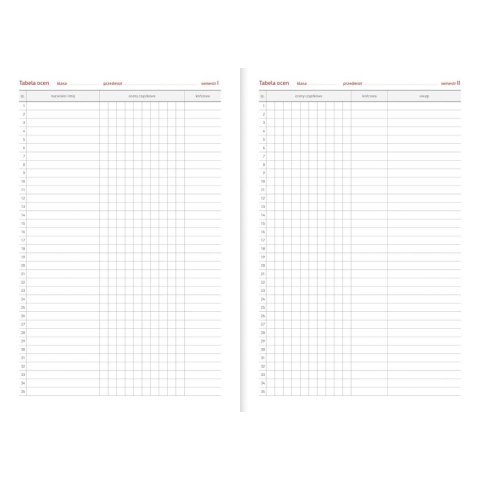 Kalendarz nauczyciela książkowy (terminarz) PCV BEZBARWNY terminarz nauczyciela B5 Wydawnictwo Wokół Nas (KWIATY)