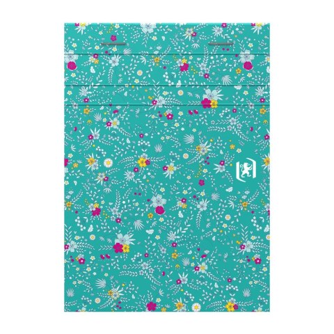 Kołozeszyt (kołonotatnik) A6 Floral 80k. 90g linia Oxford (400094827)