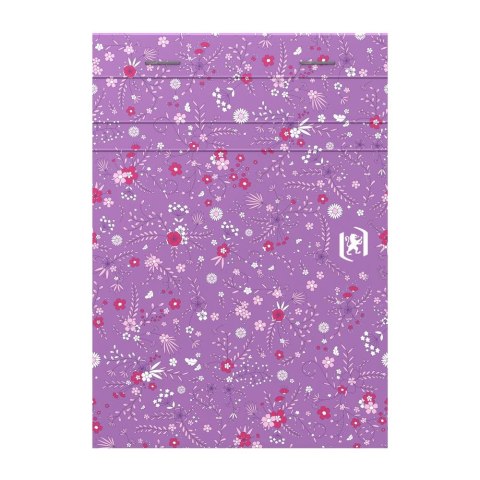 Kołozeszyt (kołonotatnik) A6 Floral 80k. 90g linia Oxford (400094827)