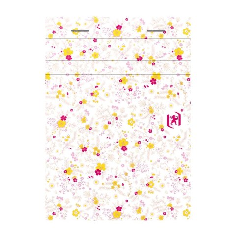 Kołozeszyt (kołonotatnik) A6 Floral 80k. 90g linia Oxford (400094827)