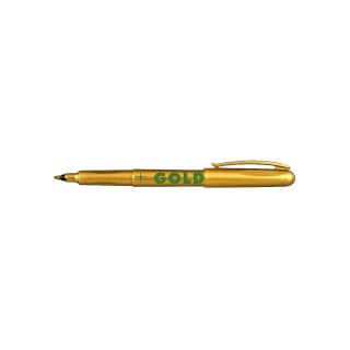 Marker permanentny wkład złoty 1,0mm okrągła końcówka Centropen (2670/01)