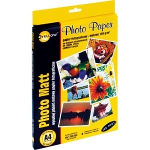 Papier foto A4 140g Yellow One