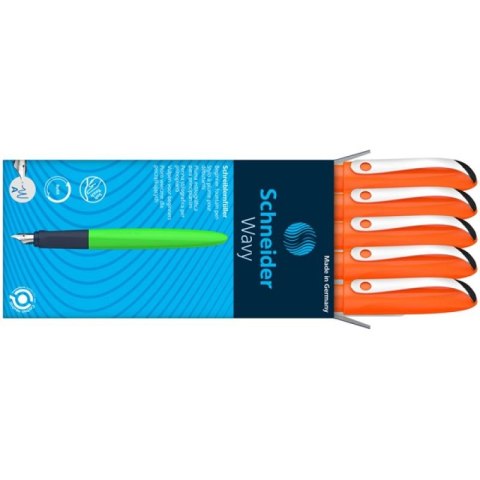 Pióro wieczne Wavy pomarańczowe Schneider (SR162136)