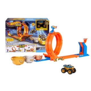 Tor wyścigowy City pętla skok po trofeum Hot Wheels (JBX64)