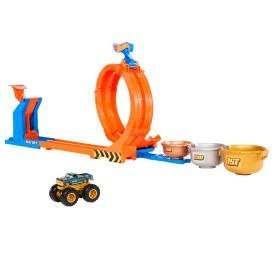 Tor wyścigowy City pętla skok po trofeum Hot Wheels (JBX64)