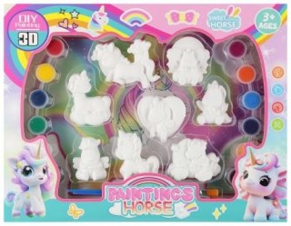 Zestaw kreatywny dla dzieci jednorożce do malowania Mega Creative (572598)
