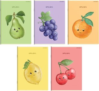 Zeszyt A5 HAPPY FRUITS 32k. 70g linia Top 2000 (400183798)