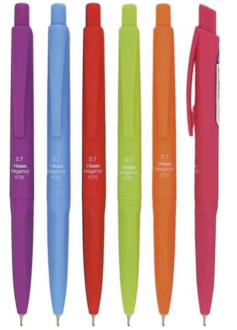 Długopis olejowy Elegance 8055 wkład niebieski 0,7mm Vinson
