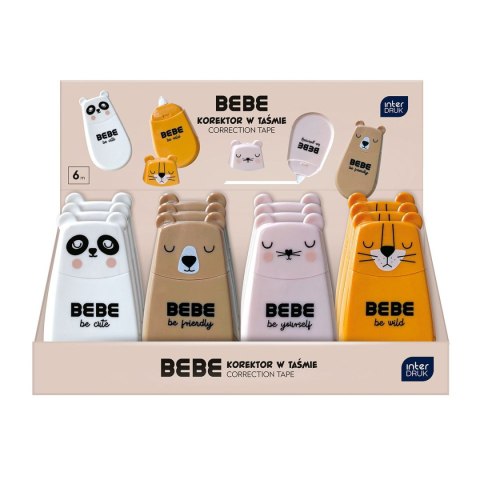 Korektor w taśmie (myszka) BB FRIENDS 6m 59022773453636 [mm*m] Bebe