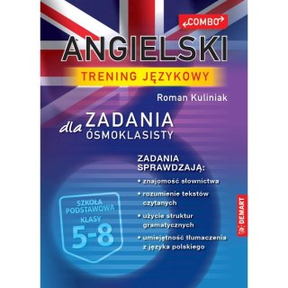 Książeczka edukacyjna Trening językowy - ćwiczenia do angielskiego Demart