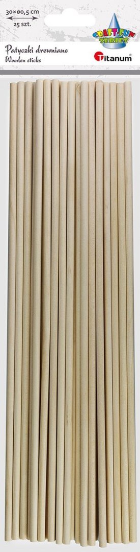 Ozdoba drewniana Craft-Fun Series patyczki Titanum (25LK0331-14)