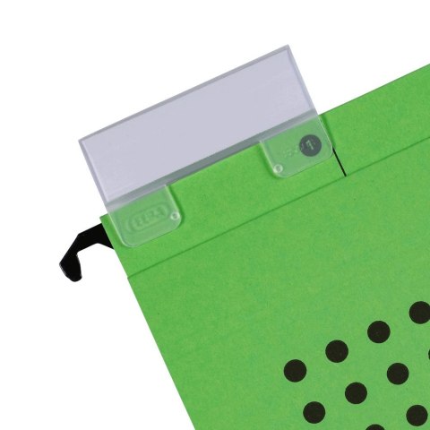 Skoroszyt A4 Chic Ultimate wiszący zielony karton 240g Elba (100552096)