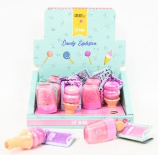 Zestaw piękności błyszczyk do ust lody Create It (84804)