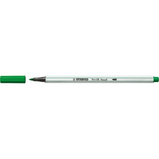 Flamaster Pen 68 brush zielony 1 kol. Stabilo (568/36)