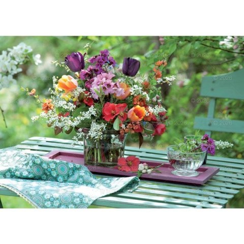 Kalendarz ścienny Kwiaty ozdobne rodzinny 2026 280mm x 200mm Lucrum (WL02)