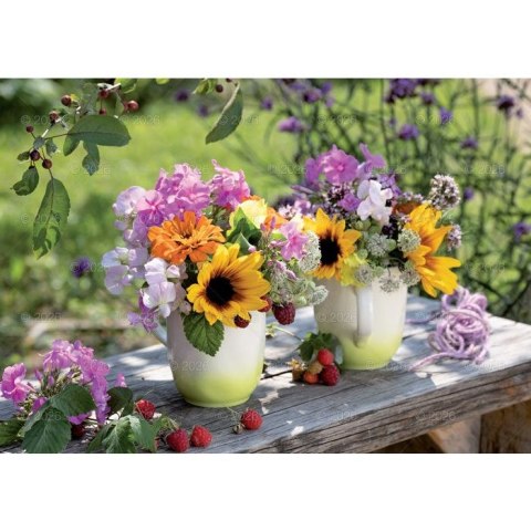 Kalendarz ścienny Kwiaty ozdobne rodzinny 2026 280mm x 200mm Lucrum (WL02)