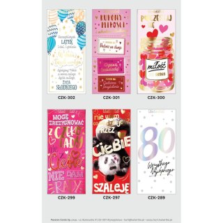 Słodycze czekoladowe Kukartka