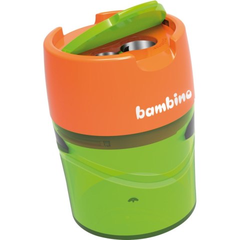 Temperówka MINI ZOO 2w1 mix plastik Bambino (5903235649776)