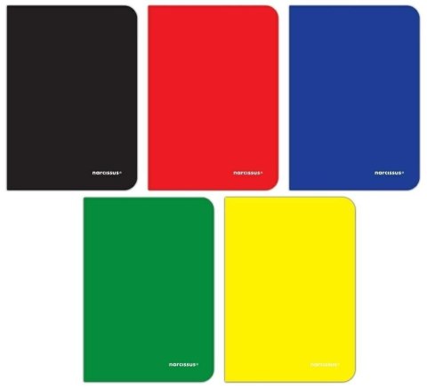 Zeszyt A6 PP 40k. 60g krata Narcissus