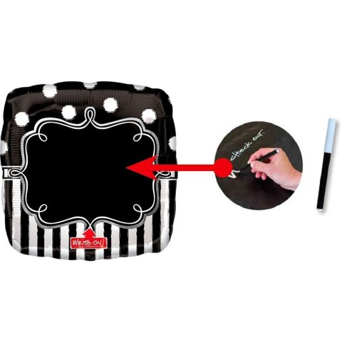 Balon foliowy urodzinowe party tablica 28cal Amscan (3445301)